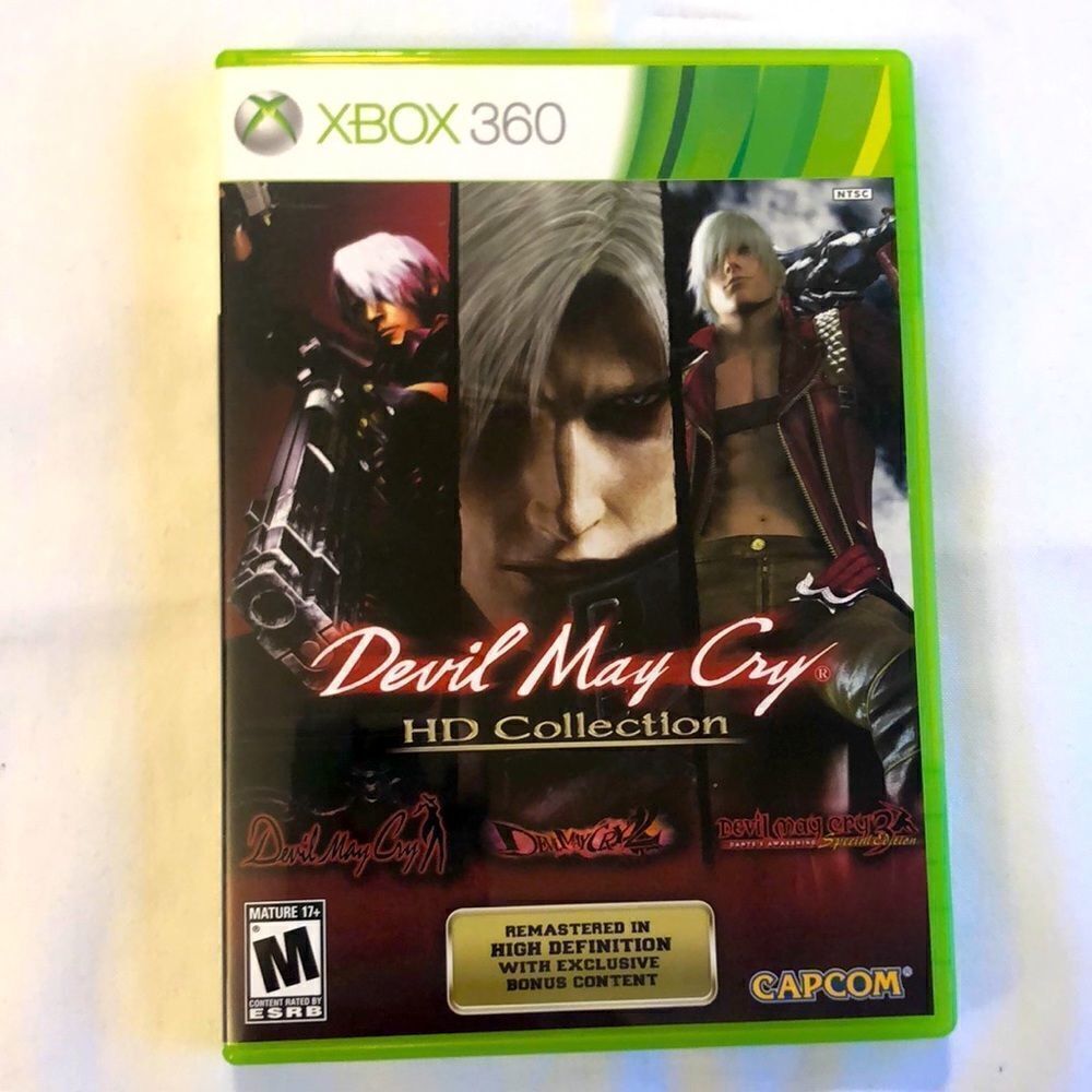 XBOX 360 Devil may Cry, 3 Games set, HD Collection used